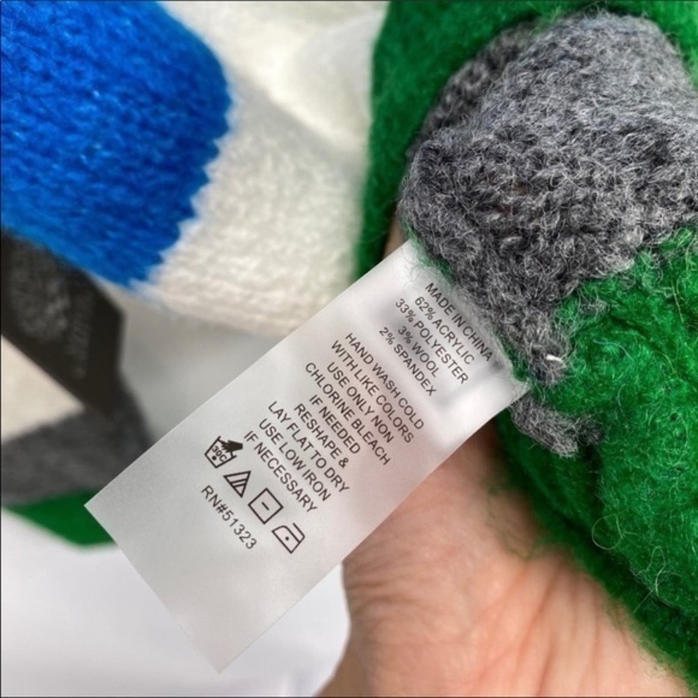 Vince Camuto Vivid Hues Peacock Turtleneck… - Picture 4 of 7